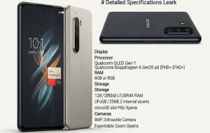 مشخصات و رندرهای بیشتری از سونی اکسپریا ۱۰ مارک ۷ لو رفت
